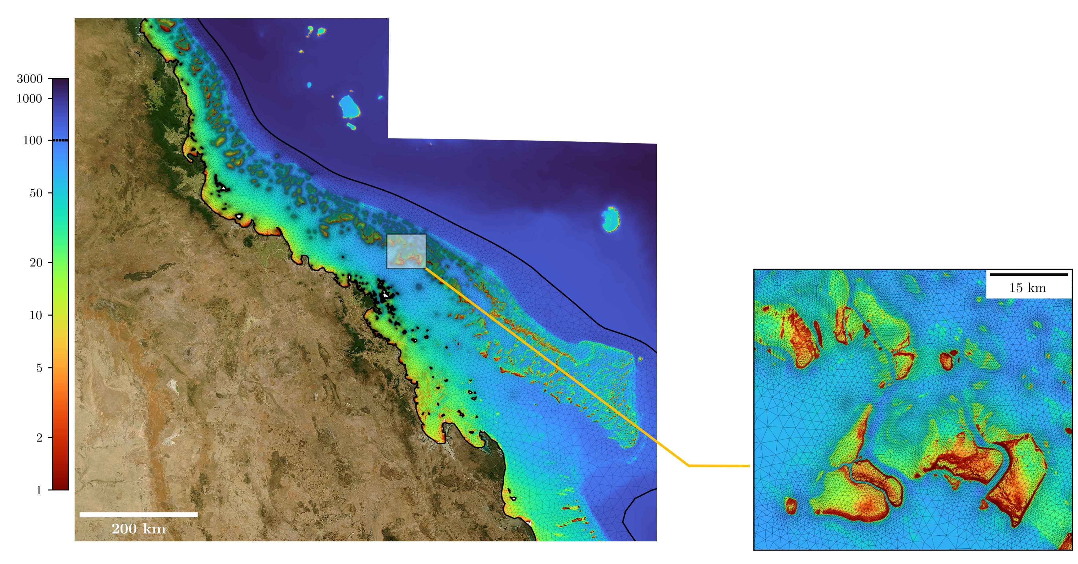 Simulations Great Barrier Reef